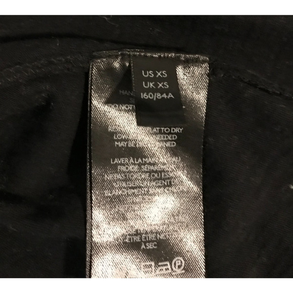 Anthropologie Neale Black Sequined Peplum Top - Size Extra Small - Picture 11 of 13